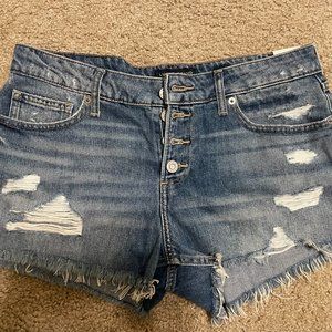 Lucky Brand Low Rise Cut Off Shorts